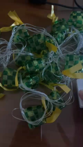 Lampu Ketupat Lebaran/ Lampu idutfitri/aksesoris hiasan lampu lebaran