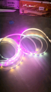 Lampu selang Led strip RGB 5 meter siap pakai runing 8 mode kedip waterproof tahan air