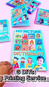 My Picture Dictionary: Reading Materials for Toddlers & Beginners English