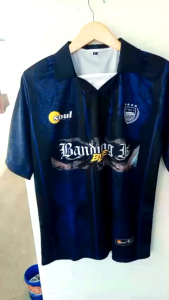 Jersey Fantasi Persibbandung Biru Atasan Pria Wanita Jersey Vintage Baseball Futsal