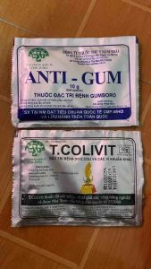 1 cặp tcolivit + antigum (10100g) chống tiêu chảy viêm ruột cho gia súc gia cầm_Năm thái
