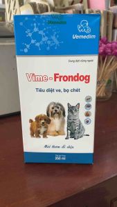 VIME FRONDOG 250ml xịt sạch ve chấy rận bọ chét cho chó mèo