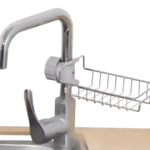 Khai Inox Gắn Vòi Rửa Chén Lavabo Kệ Giá Treo Để Đồ Dụng Cụ Đa Năng Tiện Dụng