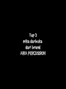 Mika Aira percussion (COD)