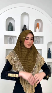 HIJAB INSTAN KHUMAIRA/KLAMIRA BAHAN JERSEY MAMOSA PREMIUM BY RIZWA