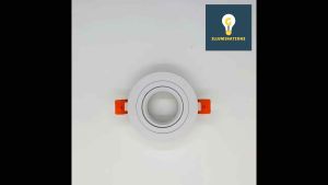 White Aluminium GU10 Downlight Fittings/Spot Light/Recessed False Ceiling Light