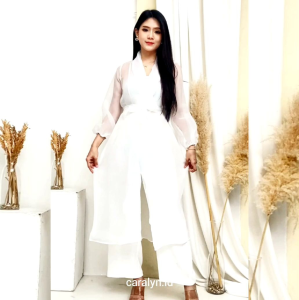 OUTER LONG KIMONO ORGANZA OUTER KONDANGAN