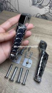 Paket Selahan + Step Apliria kick starter crum Nekel Import Anti karat motor matic Beat Vario Scoopy Mio Fino dll