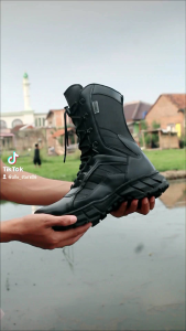 Sepatu Pdl Security Satpam Sepatu PDL TNI POLRI POLISI POLPP Safety Ujung Besi