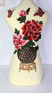 Bordir Pot Bunga Rose: Panduan Lengkap
