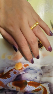 New Eternity Ring Adjustable Wealth Activator Money Catcher 18k Vermiel Gold