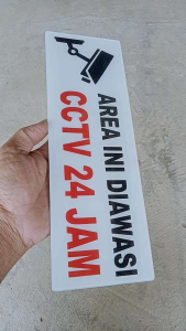 Akrilik Papan Tanda Ruangan Custom Tulisan