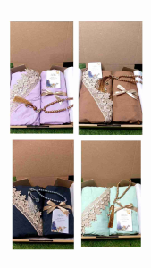 Hampers Kado Pernikahan Kado Ulang Tahun  Gift Box Kado Seserahan Perlangkapan Sholat Mukena Premium