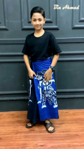 Sarung Anak Santri Motif Usia SD 7-12 Tahun Katun Halus Tebal Adem Tidak Nerawang Bayar Dirumah