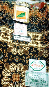 Kain Sarung SUDAH DIJAHIT Daun Dewa 120 CM X 203 CM
