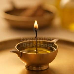 Prayer Lamp Wick Vilakku Thiri Cotton Wick for Pooja Deepam Long Burning Temple Use 100pcs 200pcs 300pcs