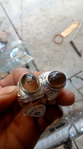 batu akik solar padang siap pakai ring alpaka hongkong