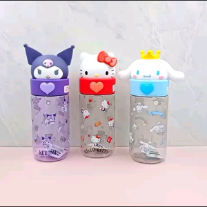 botol minum karakter lucu hello kitty kuromi melody