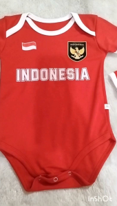 Jumper Bayi Indonesia / Jumper Klub Bola Bayi / Jersey Bola Bayi (COD) (BISA CUSTOM NAMA + NOMOR PUNGGUNG)