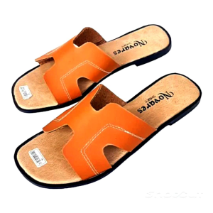Sandal Wanita Slop H Terbaru Flat Ns0918