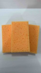 ฟองน้ำล้างรถ ฟองน้ำอเนกประสงค์ สีส้ม เกรด A พรีเมี่ยม เนื้อแน่นเป็นพิเศษ มีรูพรุนซับน้ำได้ดี พร้อมส่ง ส่งเร็ว ส่งไว