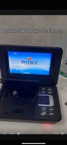 11.8 Inches LED Portable EVD DVD CD Player with TV Tuner Antenna Game Control Remote