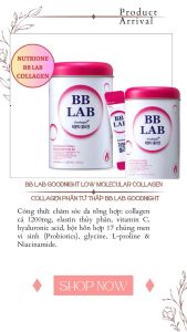 Collagen Phân Tử Thấp BB LAB Goodnight Hàn Quốc 30 Gói | Chống lão hoá