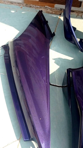 COVER FULL BODY HALUS HONDA BEAT KARBU 2010-2012 WARNA UNGU CANDY