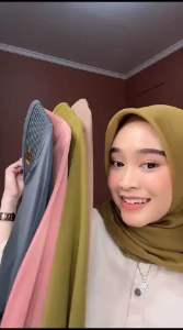HIJAB BERGO SPORT AULIA L Jersey Premium Menutup Dada