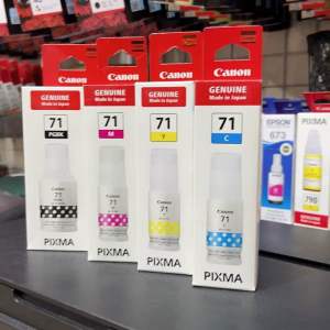 Genuine Original Ink 71 Black or 71 CMY for G1020, G2020, and G3020