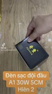 Đèn đội đầu mini chống nước choá 5cm ( A1 )