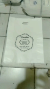 Ukuran 35x50 Kantong Plastik Haulan Mengenang Wafatnya Almarhum Isi 50lbr/Pack