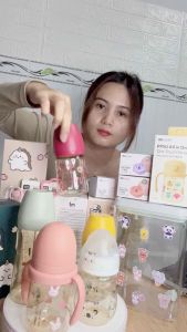 Bình sữa Moyuum Trái Tim Đỏ 170ml 270ml chính hãng Hàn Quốc