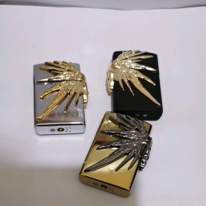 korek api lilin motif sayap nimbul embos 3d