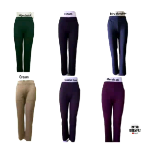 Celana Panjang Wanita Senam Aerobic Size : M - 4Xl Jumbo