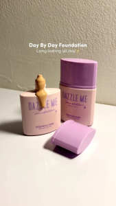 DAZZLE ME DAY BY DAY FOUNDATION SPF 25 PA+++ LONGLASTING 24 JAM NATURAL MATTE FINISH BPOM