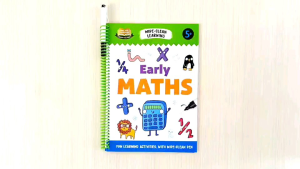 Help with Homework Early Maths Wipe-Clean Learning Book with Pen