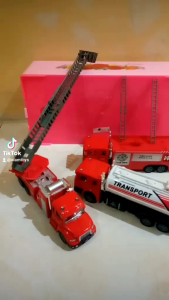 Mainan Dan Koleksi Diecast Truk Pemadam Pullback