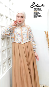 Belinda Dress by Balimo: Ukuran & Warna Beragam