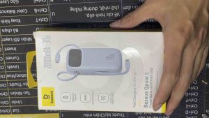 Bộ sạc dự phòng Baseus Q3 Q2 qpow 20000mAh 22.5W hỗ trợ sạc nhanh hai dây tích hợp hiển thị màn hình số .