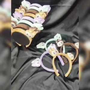 Bando Labubu Premium: Bandana Lucu & Karakter Bulu