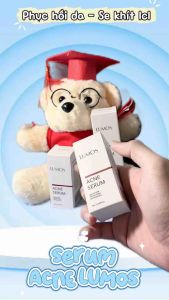 Serum Mụn Lumos Plus Mẫu Mới 2025