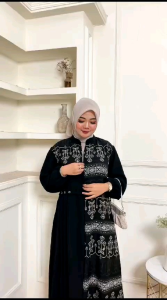 Gamis Tsabina Busui: Pilihan Gamis Murah Matt Cringkle yang Nyaman