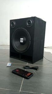 ลำโพงบลูทูธ ชุดสำเร็จพร้อม ฟัง ชุดเทอร์โบ กลางแจ้ง สายมิดโล ดอกลำโพง 12 นิ้ว PK, รุ่น TB.2200