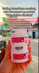 DRW SKINCARE SNAIL CREAM ANTI AGING BY DR WAHYU TRIASMARA