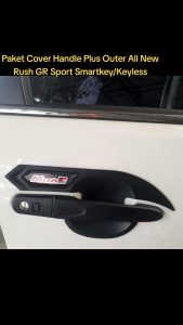Cover Handle + Outer All New Rush GR Sports Keyless/Smart Key Hitam Doff
