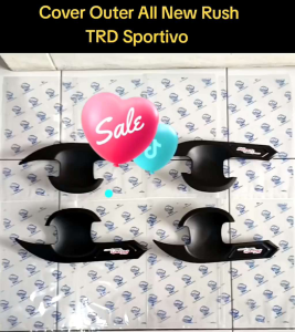 Cover Outer All New Rush TRD Sportivo Hitam Doff