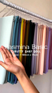 Hijab Pashmina Ceruty Baby Baby Doll Premium - Pashmina Basic - Pasmina Ceruty Baby Doll