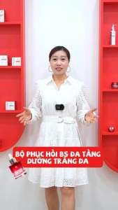 (Mua Bộ B5 Tặng Kem Chống 20g) BỘ ĐÔI DƯỠNG PHỤC HỒI TRẮNG DASERUM B5 30Ml KEM VITA B5 CREAM 25G MISS CANDY WHITE SKIN
