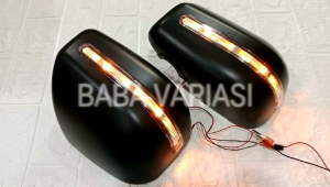 COVER SPION ALL NEW AVANZA XENIA 2012-2018 HITAM DOFF SEIN LED